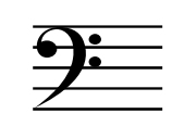 bass clef