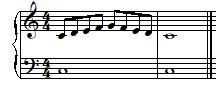 a basic melody